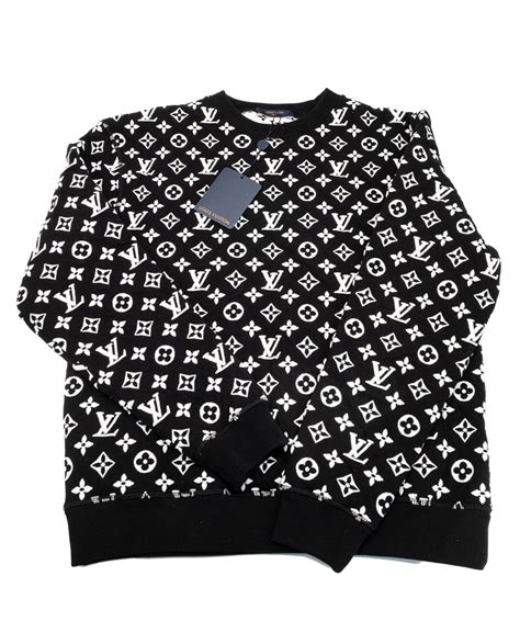 louis vuitton black jumper|Louis Vuitton jumper dhgate.